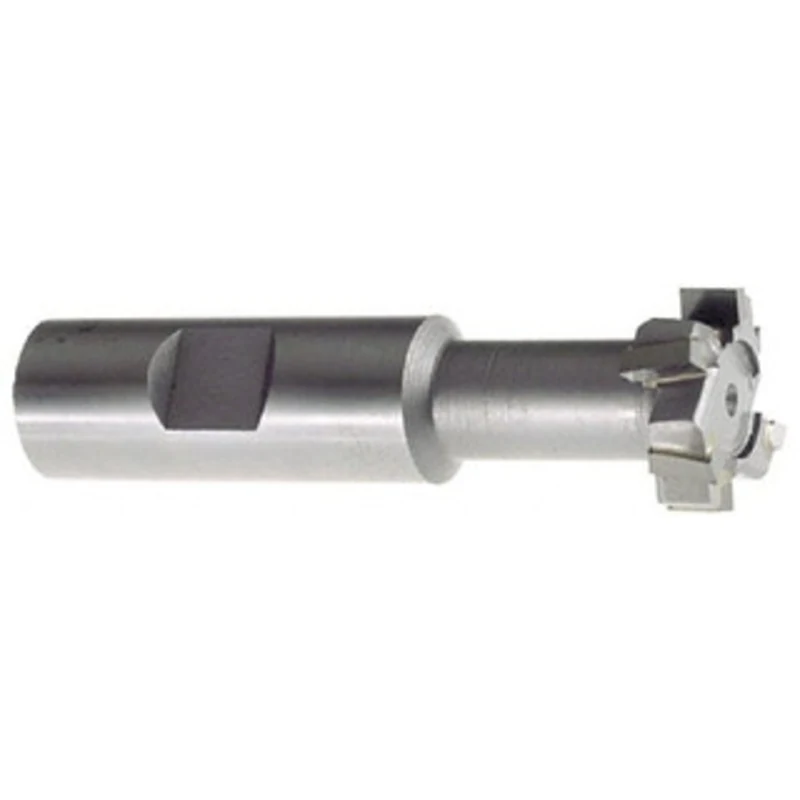 KEO 21/32 Diam, 17/64 Wide, High Speed Steel T-Slot Cutter 21/64 Neck Diam, 39/64 Neck Length, 1/2 Shank Diam, 2-11/1...
